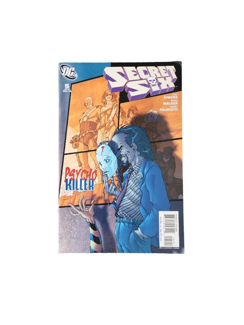 DC Comics Secret Six #5 2006 Comic Book Collector Bagged Boarded